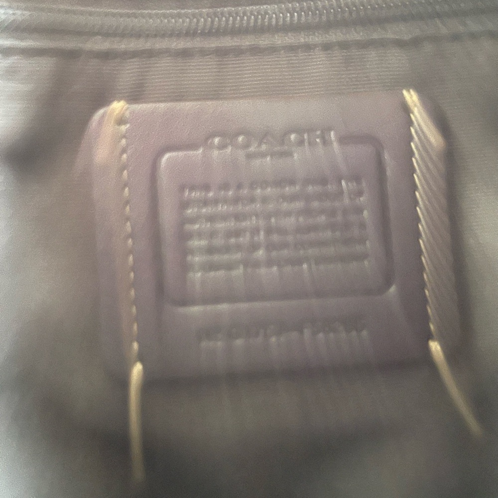 Coach Brown Monogram Crossbody Bag - Picture 4 of 5